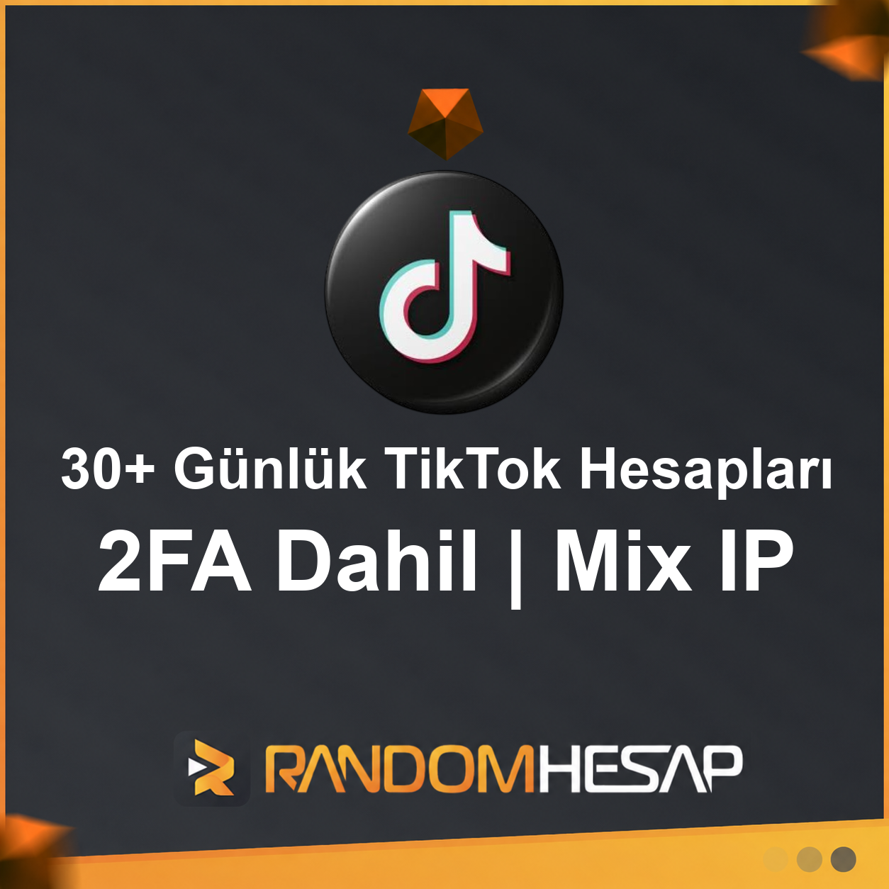 30+ Günlük TikTok Hesapları | 2FA Dahil | Mix IP