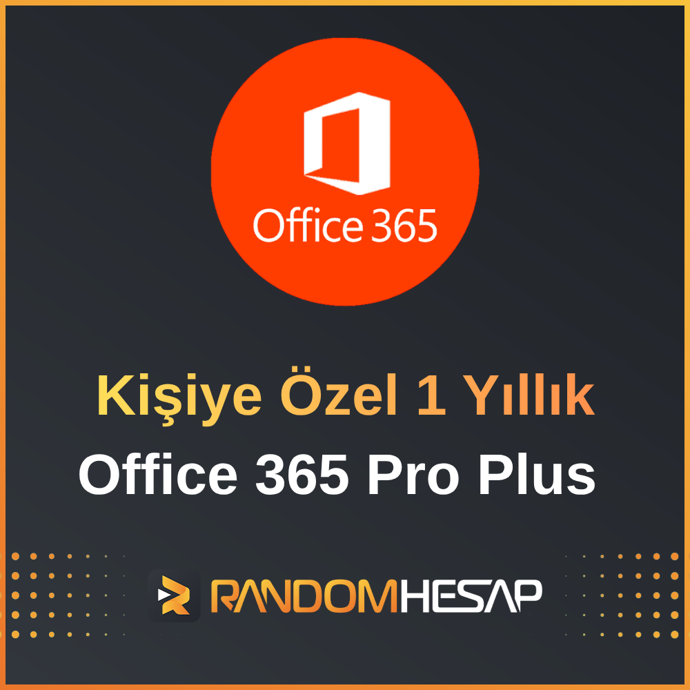 Kişiye Özel Office 365 Pro Plus – 1 Yıl Süreli