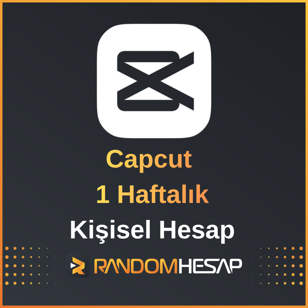 CapCut Pro – 1 Haftalık Kişisel Hesap