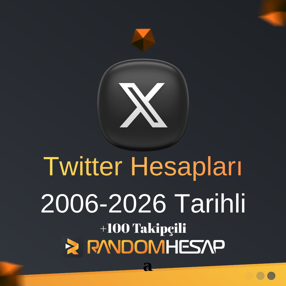 2006–2026 X (Twitter) Hesapları | 50–100+ Gerçek Takipçili
