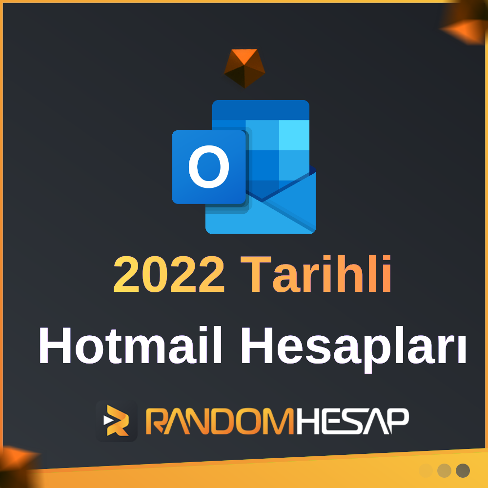 2022 Tarihli Hotmail Hesabı
