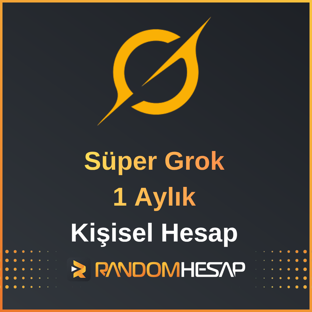 SüperGrok – 1 Aylık Kişisel Hesap