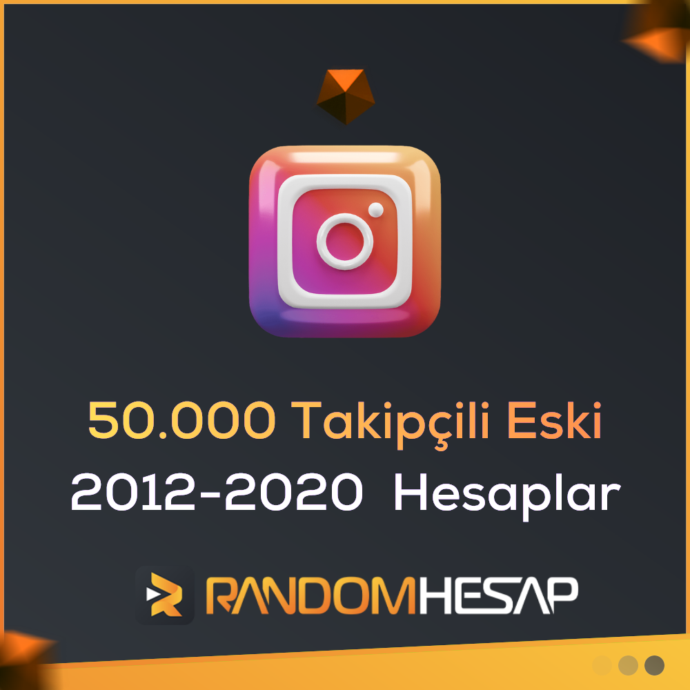 2012 Tarihli 50.000 Takipçili Hazır Instagram Hesabı