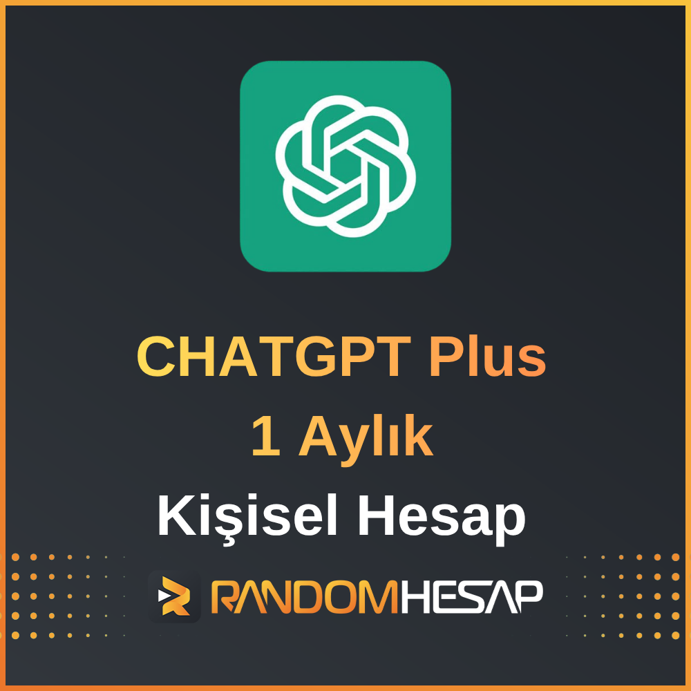 ChatGPT Plus – 30 Günlük Kişisel Hesap